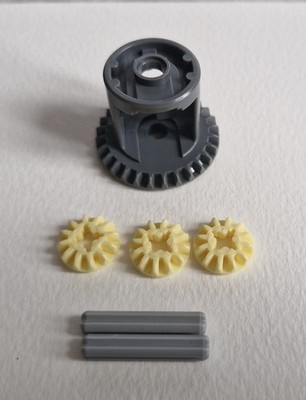 Technic Technik 1x Differential Getriebe 62821b komplet, zu 100% Lego kompatibel