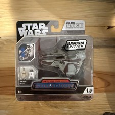 S09  0056A Star Wars Micro Galaxy Squadron Obi-Wan's Jedi Interceptor