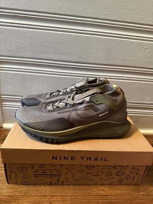 Size 8.5 Nike React Pegasus Trail 4 GTX Medium Olive Velvet Brown Men DJ7926-201