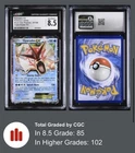 Gyarados EX XY106 XY Holo Black Star Promo 2016 CGC 8.5 NM/MINT+