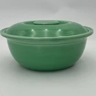 Vintage Fiesta Kitchen Kraft Green Casserole With Lid