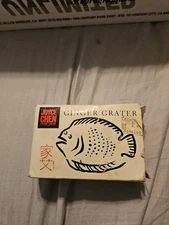 Joyce Chen Japan Vintage Fish Ginger & Garlic Grater White Porcelain