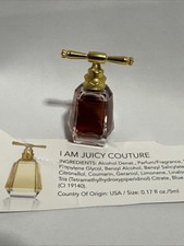 Mini I AM JUICY COUTURE Eau de Perfume Splash Women TRAVEL SIZE 0.17 fl oz