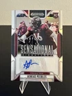 2025 Panini Prizm Draft Picks Football Silver Aeneas Peebles #SS-APS