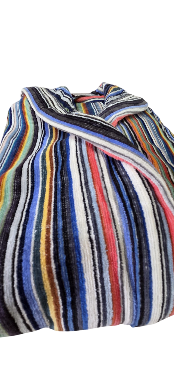 Bademantel Frottee Mit Kapuze Muster Missoni Riviera Multicolor