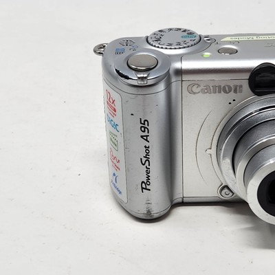 Canon PowerShot A95 Digital 5MP Digital Camera Tested working