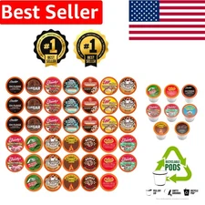 K Cup Compatible Chocolate Coffee Pods - 40 Count Variety, Guilt-Free Treats