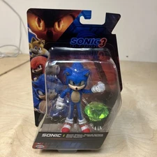2025 Sonic The Hedgehog 3 Movie Wave 3 SONIC Master Emerald 5” Action Figure NEW