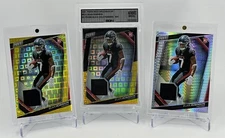 Ebay 1/1🌟’23 Bijan Robinson NSCC VIP Gold-Memorabilia Set-PLAYER WORN-RC/SP🌟