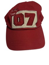 Wizarding World Of Harry Potter Hat Cap Strap Back One Size Red Gryffindor Men