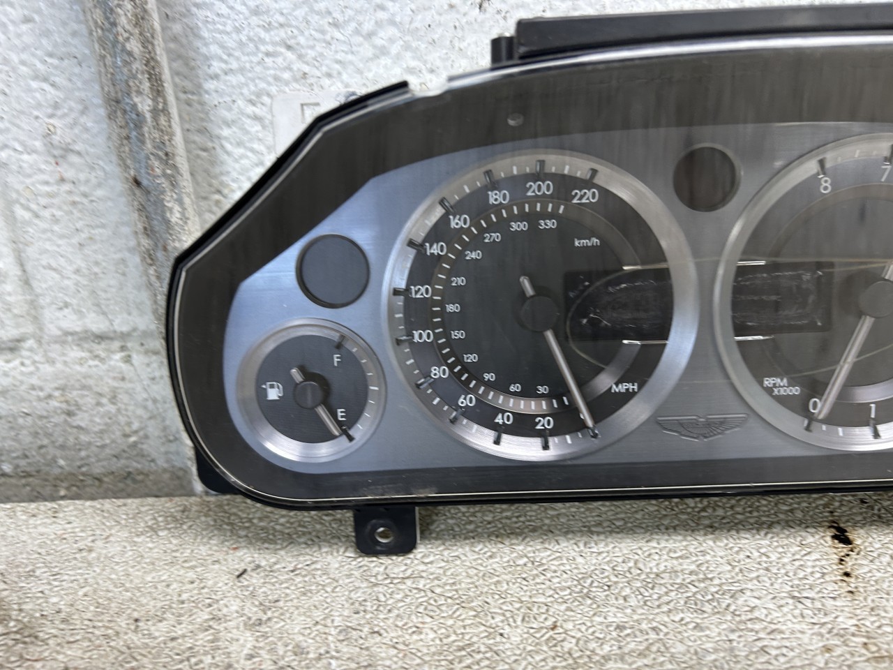 2006 ASTON MARTIN DB9 Digital Speedometer OEM Part Number 6G3310849CA