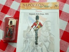 Del Prado Napoleon at War - Issue 79 - Sergeant, Scots Greys, 1815