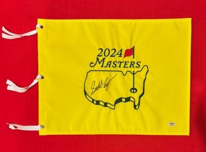 Scottie Scheffler Signed Masters Flag | eBay