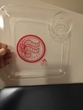 Party Snack Tray Valet Appetizer Plate Platter Wine Holder Fairfield Wines 5 SET