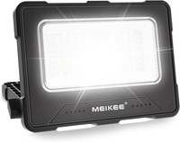 Meikee 80W LED Baustrahler 12000Mah LED Arbeitsleuchte Akku Strahler