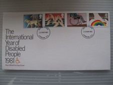 The International Year of Disabled People - First Day of Issue - 25 March 1981