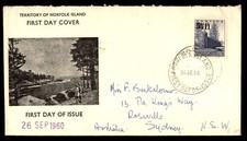 Mayfairstamps Norfolk Island FDC 1960 à Sydney Australie couverture premier jour aax_92