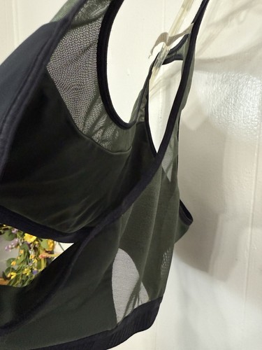 Under Armour XL Sports Bra Racer Back Green - Picture 4 of 6