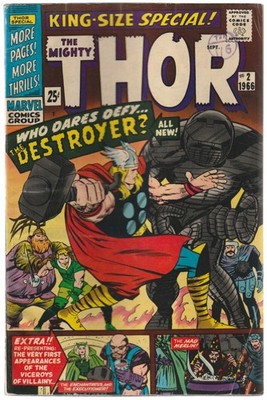 Mighty Thor  Annual #2  (Marvel 1966) FN-