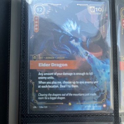 2026 Riftbound Unleashed UNL 118a Elder Dragon Alternate Art League Of Legends