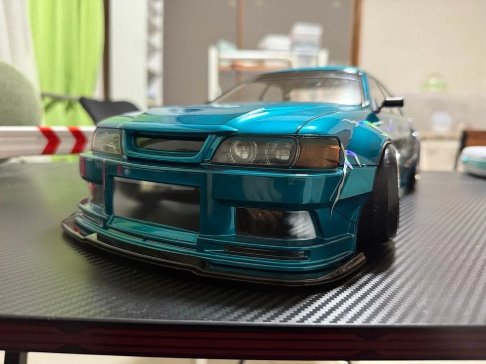 Addiction 1/10 RC Car Painted Body Toyota JZX100 Chaser Kazama Auto - Image 3 of 4