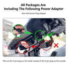 1080p Dash Cam Auto Fronte/retro Aspetto OEM Adatta per Audi (modello A) - Miniatura 4