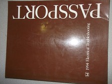1994 Honda PASSPORT Electrical Troubleshooting Manual