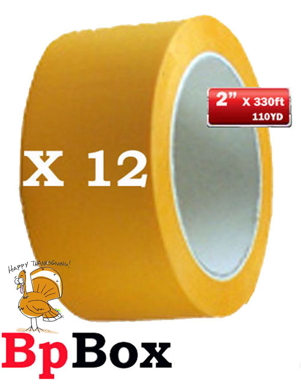 12 Sealing Tape Rolls 2