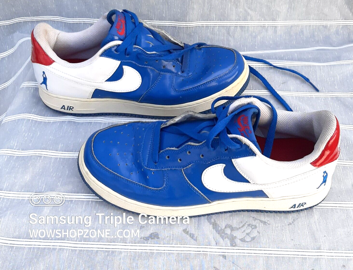 Nike Air Force 1 Low Sheed Rasheed Wallace Blue Jay Red White