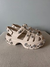 Simone Rocha x Crocs Stomp Fisherman Clogs - Women's Size 10 - Stucco - NEW