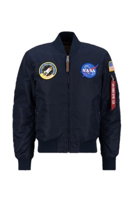 Alpha Industries MA-1 VF NASA Rep Blue