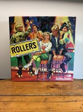 Roller Derby Vintage White Purple Skates U940 Rollers wheels Size 8