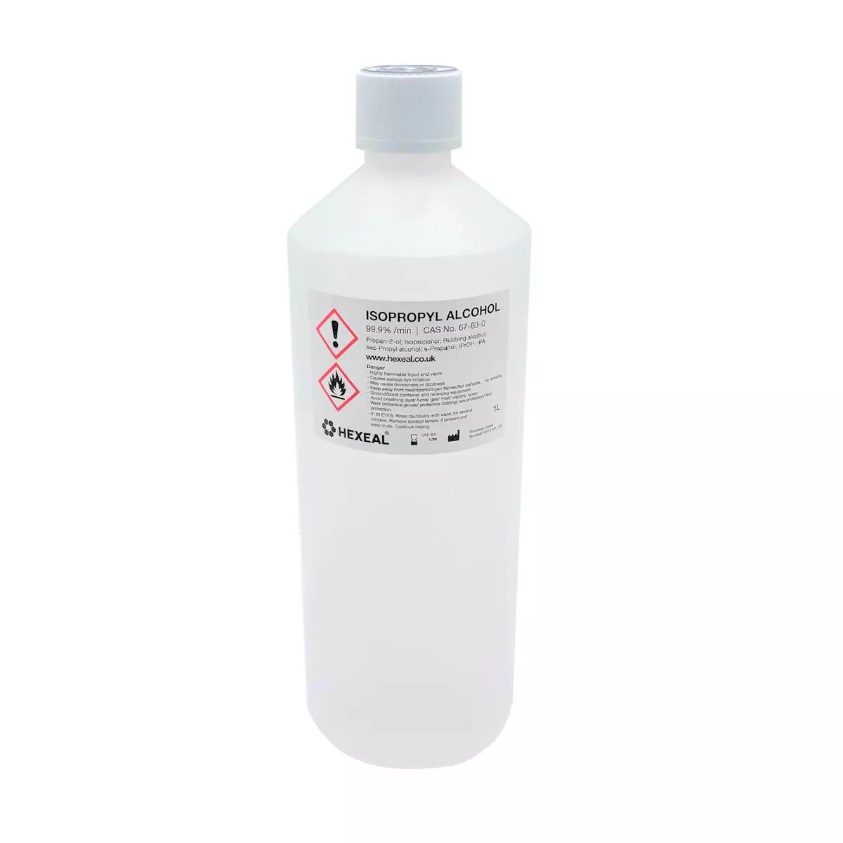 Isopropyl Alcohol Isopropanol IPA 99.9% Pure 1L 1 Litre Cleaner UK