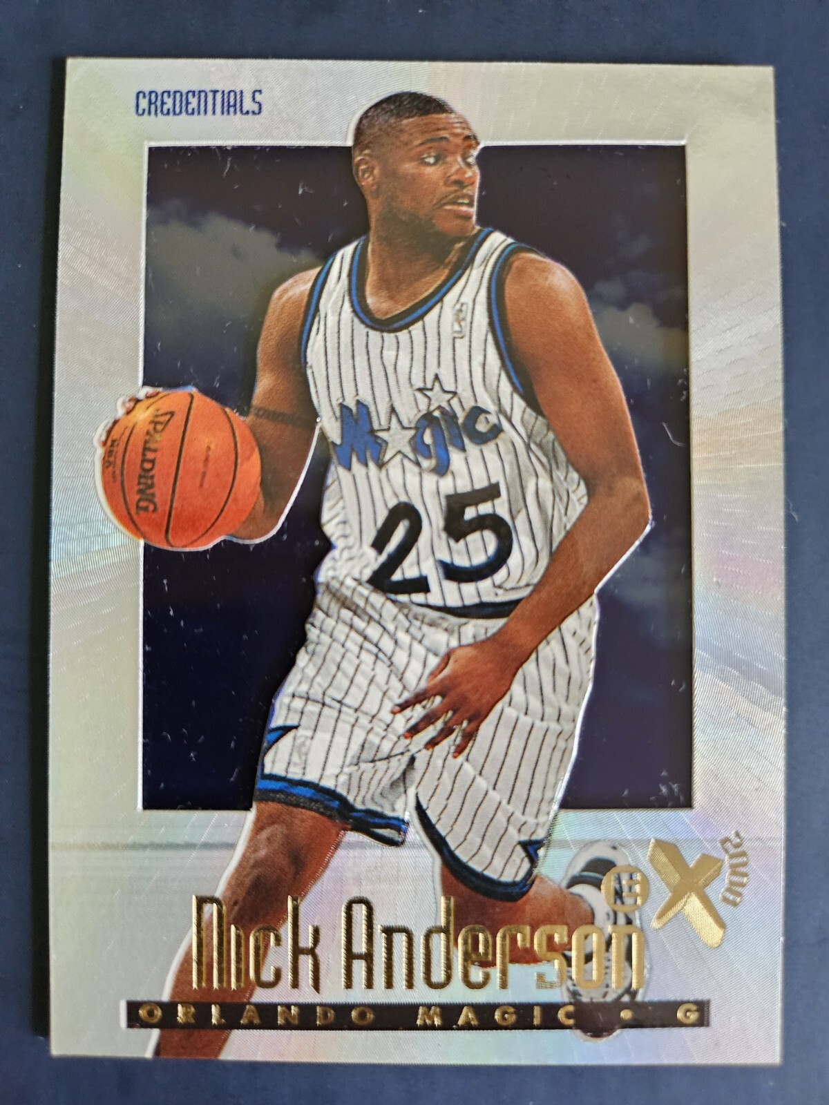 NICK ANDERSON 1996-1997 - Credentials #49 - Skybox #223/499 - E-X2000