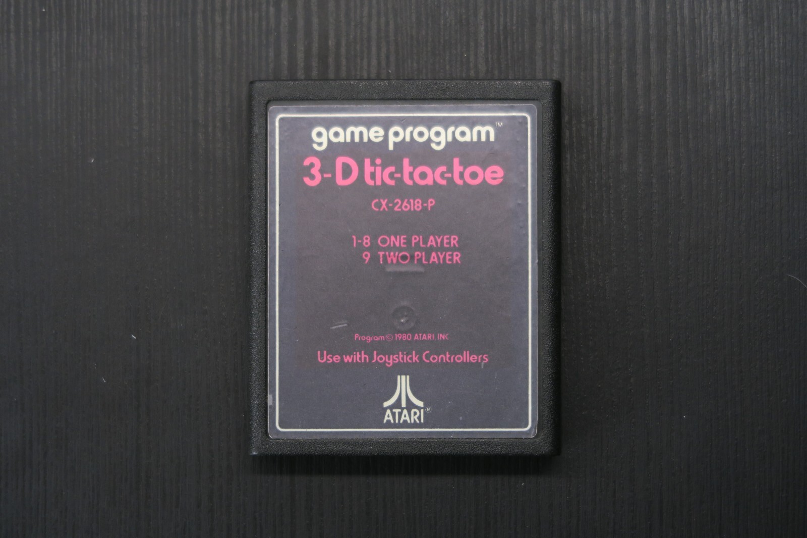 3-D Tic-tac-toe Atari 2600 Activision Video Computer System Loose