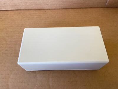 New Project Box 5'' x 2.5'' x 1.625'' White Plastic w/ removable bottom (Qty)