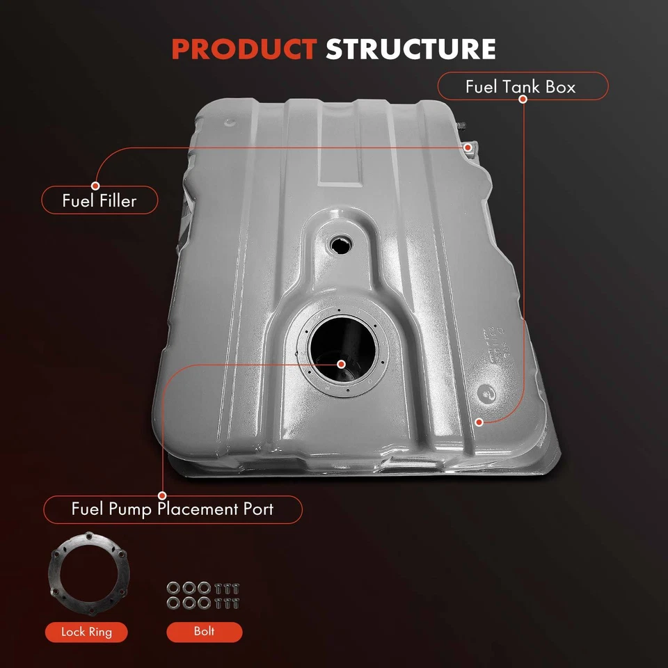 Tanque de combustible de 40 galones para Ford F-250 F-350 F-450 F-550 Super Duty 2000 2001-2010 Foto 2 de 4