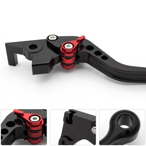 For Kawasaki ZX10R/RR/KRT 2016-2020 FXCNC CNC Brake Clutch Levers Short Black - Picture 8 of 12