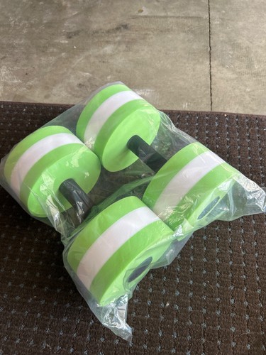 2Pcs Water Dumbbell High Density Dumbbell Aqua Fitness Barbell Workout Equipment