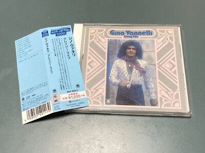 GINO VANNELLI - CRAZY LIFE - Japan CD W/OBI UICY-79296