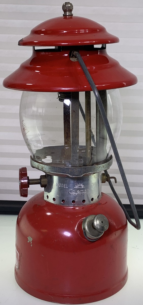 Coleman Model 200A Cherry Red Lantern “Sunshine Of The Night