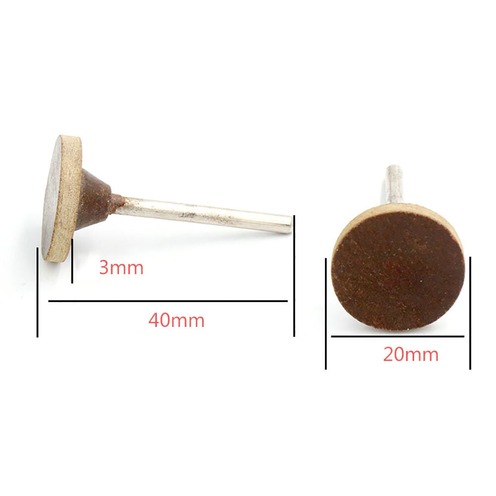 425mm Leather Buffing Wheel Dremel Polishing Rotary Tool 2.35/3/6mm