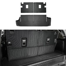 For 2010-2024 Toyota 4runner7 Seats Trunk Cargo Liner Backrest Mat All-weather For 2010-2024 Toyota 4runner7 Seats Trunk Cargo Liner Backrest Mat All-weather