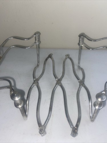 Rosti Expandable Trivet Casserole Dish Holder Metal Vintage Mcm Italy 1950's - Picture 5 of 7