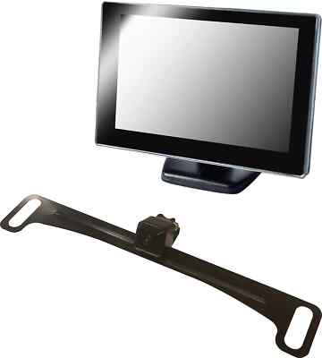 Boyo VTC175M Camera Bundle with Plate Camera and 5'' Monitor