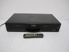Go Video DDV9490 DDV9550 Dual Tape VCR Video Cassette VHS Player Recorder Remote
