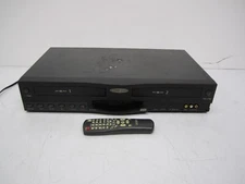 Go Video DDV9490 DDV9550 Dual Tape VCR Video Cassette VHS Player Recorder&Remote