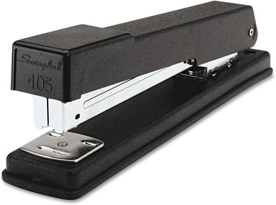 Swingline Light-Duty Full Strip Desk Stapler 20-Sheet Capacity Black 40501