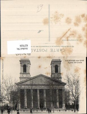 627026,La Roche-sur-Yon Eglise St-Louis Kirche France