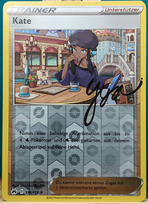 POKEMON - Zenit der Könige - Kate - 136/159 REVERSE HOLO - deutsch